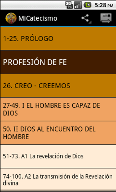 miCatecismo Catecismo Católico截图2