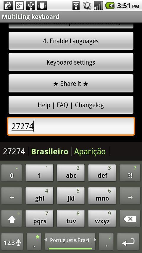 Plugin Portuguese Brazil截图2