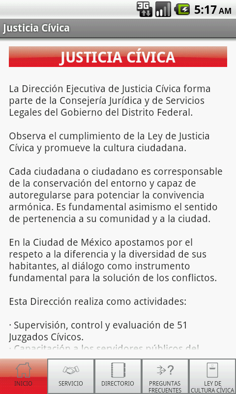 CEJUR - Justicia Cívica DF截图9