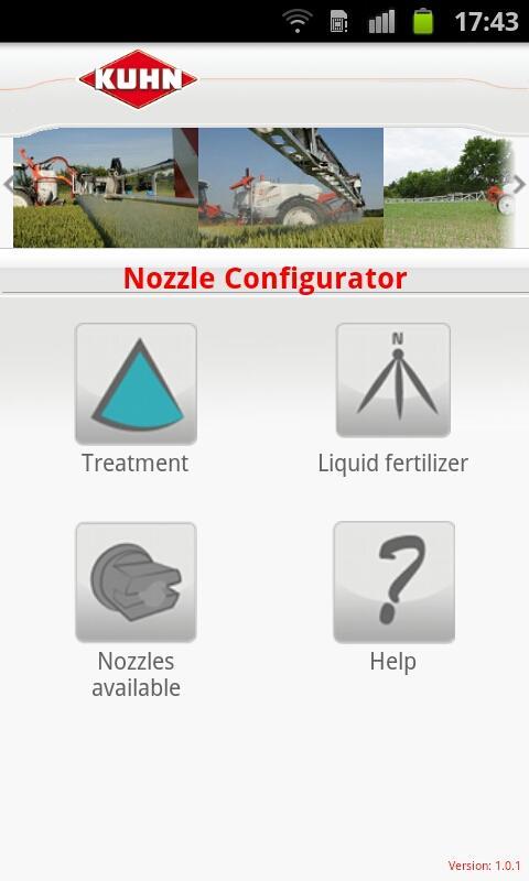 KUHN - Nozzle Configurator截图1