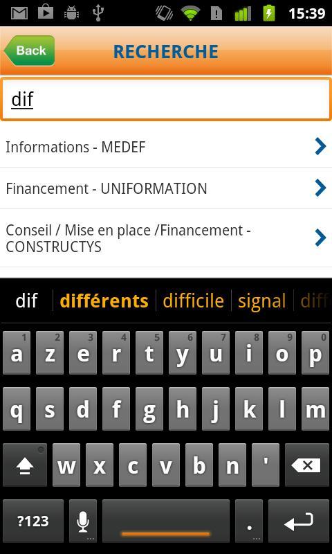 Contacts RH - MDEPA截图3