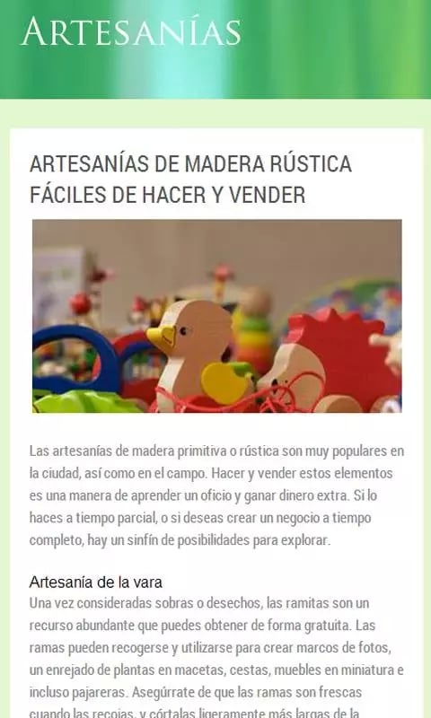 Manualidades y Artesan&iacute;a...截图1