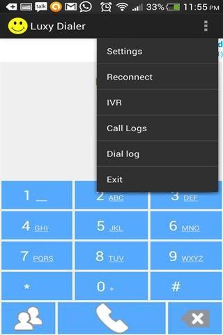 LUXY拨号器截图1