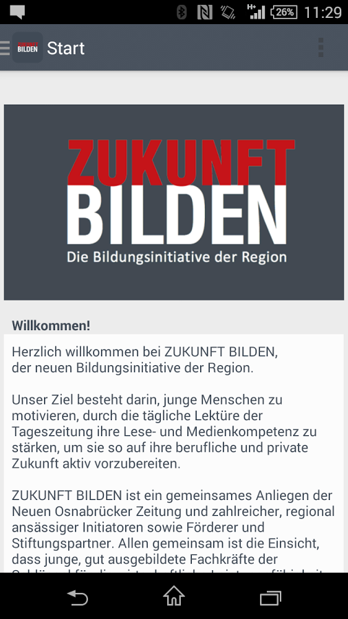 ZUKUNFT BILDEN – Zeitungsquiz截图1