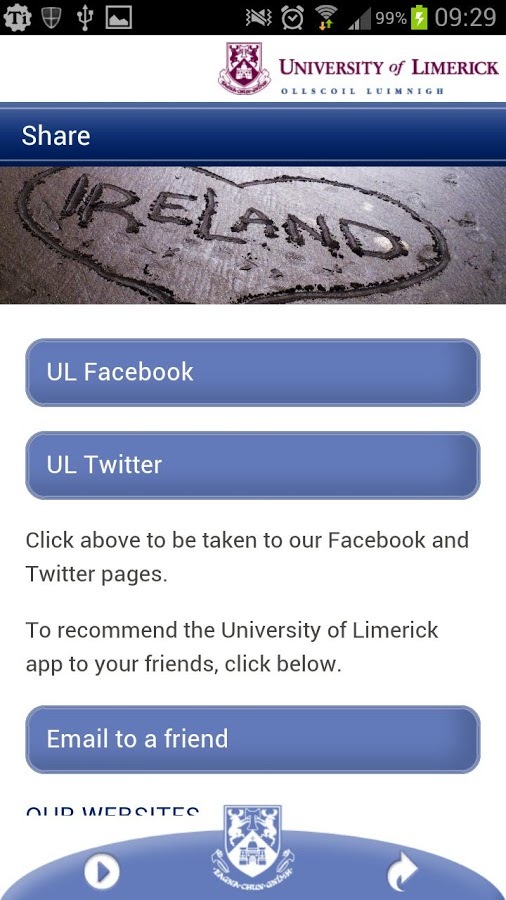 University of Limerick截图2