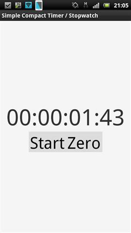 簡單 跑錶/計時器截图3