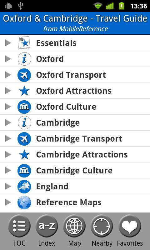 Oxford & Cambridge FREE Guide截图1