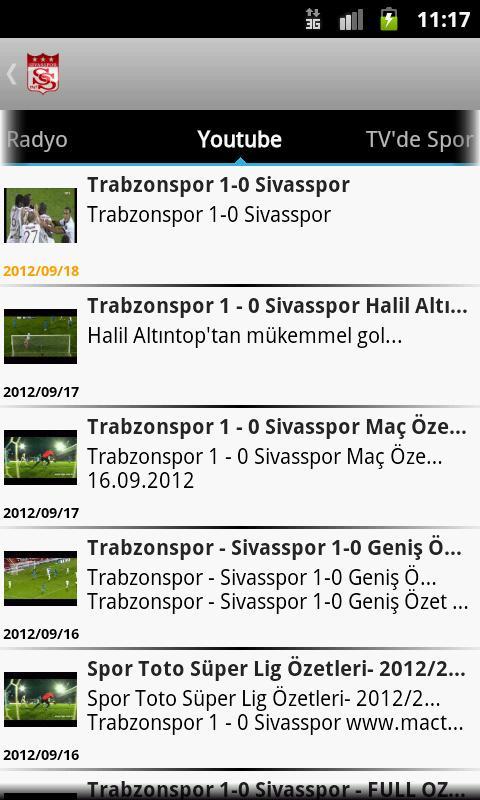 Sivasspor Haber截图5