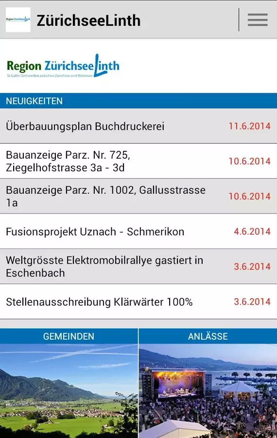 RZL – Region ZürichseeLinth截图6