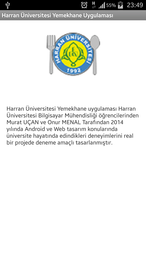 Harran Üniversitesi Yemekhane截图5