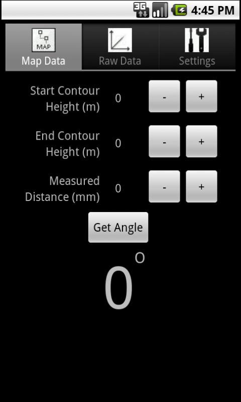 Slope Angle Calculator截图1