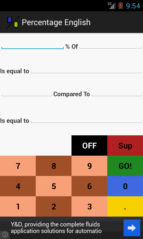 Percentage Calc English截图1