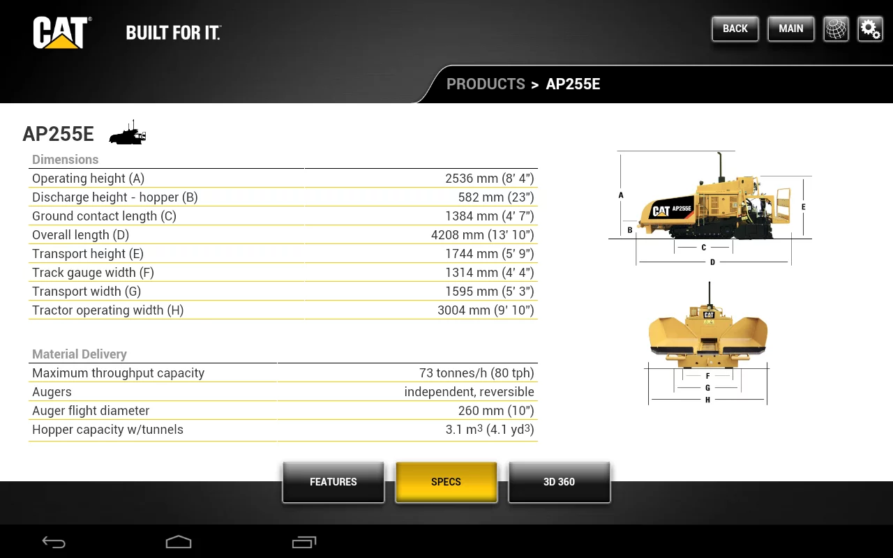 Caterpillar Paving CORE 应用程序截图4