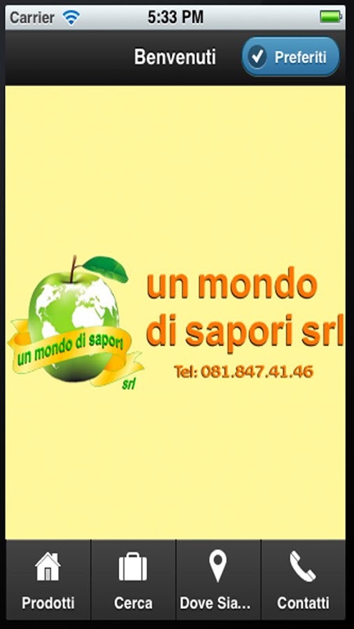 Un Mondo di Sapori srl截图1