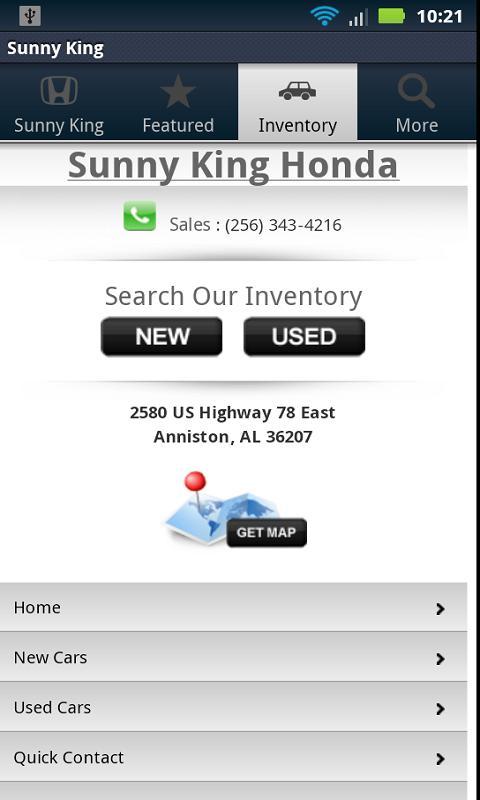 Sunny King Honda截图2