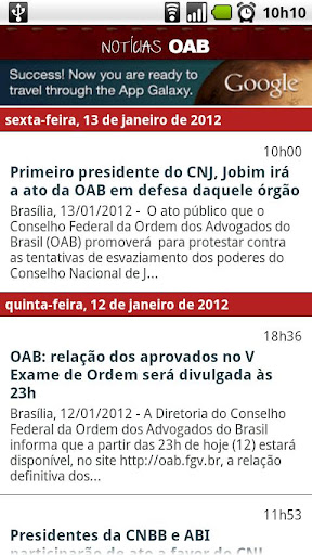 Notícias OAB截图2