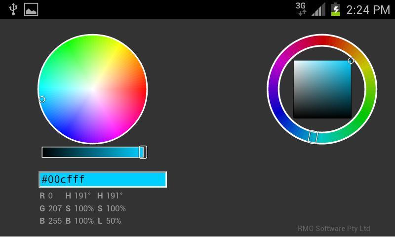 HTML Colour Picker截图2