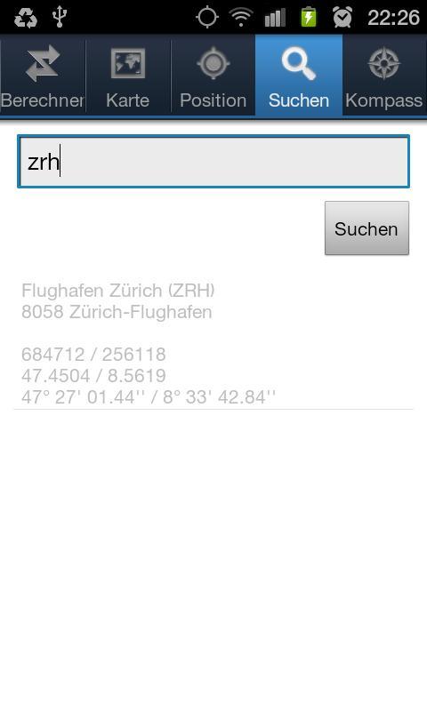 Swiss Coords Free截图5