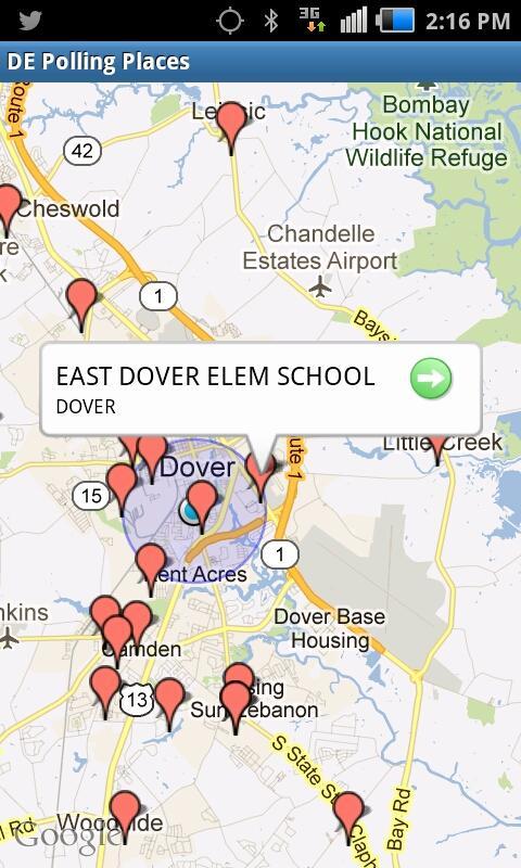 Delaware Polling Places截图3