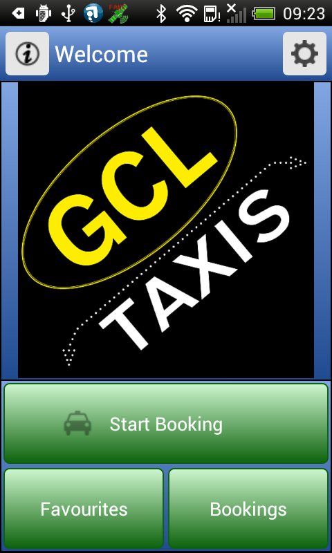 GCL Taxis Mobile App截图1