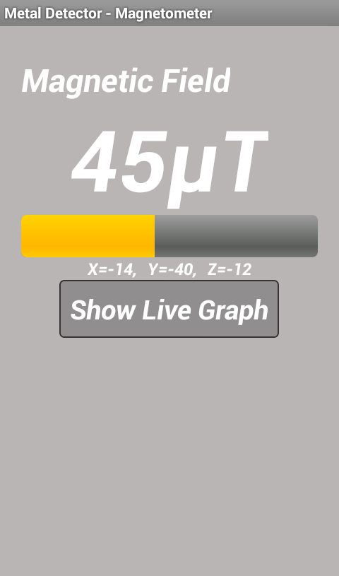 金属探测 - 磁力计截图1