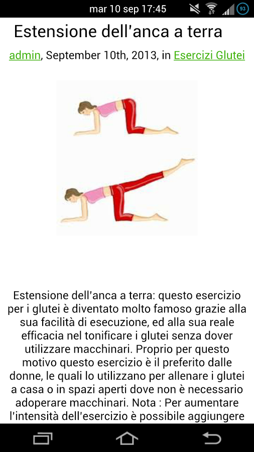 Glutei esercizi截图2