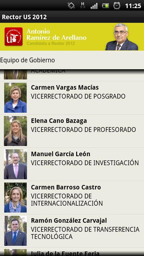 Elecciones Rector US 2012截图2