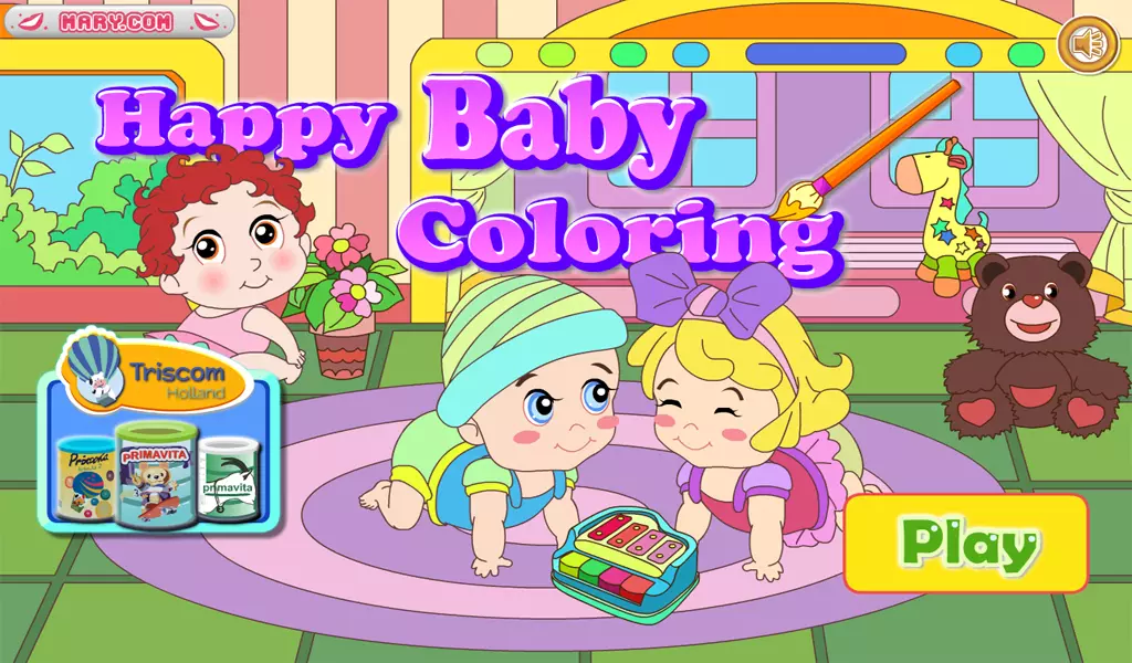 Happy Baby Coloring – free截图4