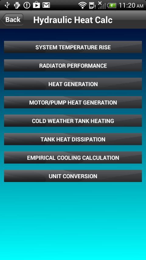 Hydraulic Heat Calculator截图2