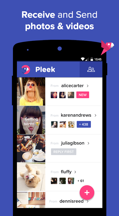 Pleek : 用您的相机拍照回应截图6