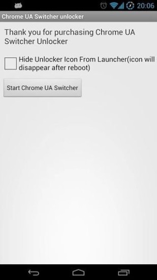 Chrome UA转换器 解锁器截图3