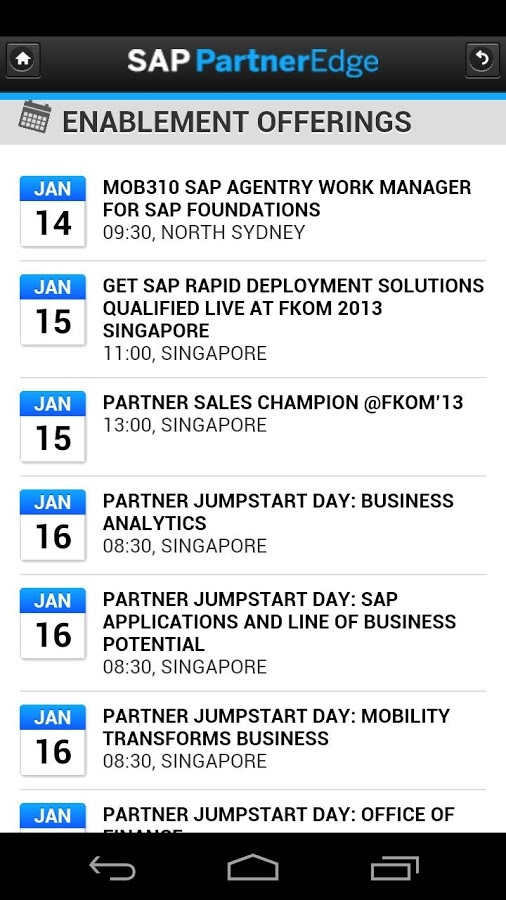 SAP APJ Partner University截图3