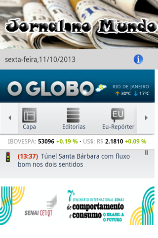 Jornal no Mundo截图10