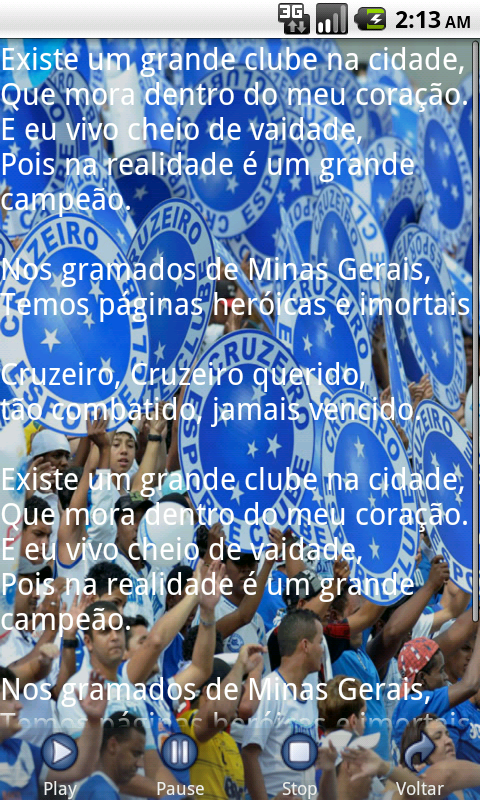 Cruzeiro - Músicas da Torcida截图6