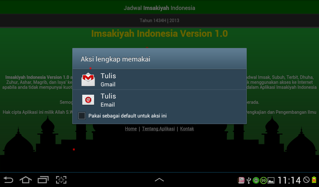 Jadwal Imsakiyah 1434H | 2013M截图7