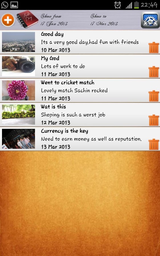 Diary : Audio Dairy截图3