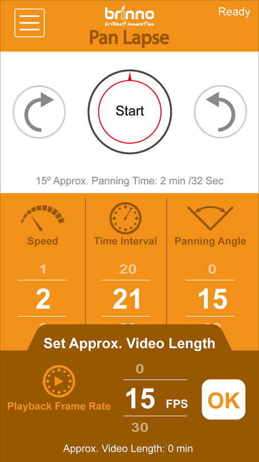 Pan Lapse 藍芽旋轉雲台截图3