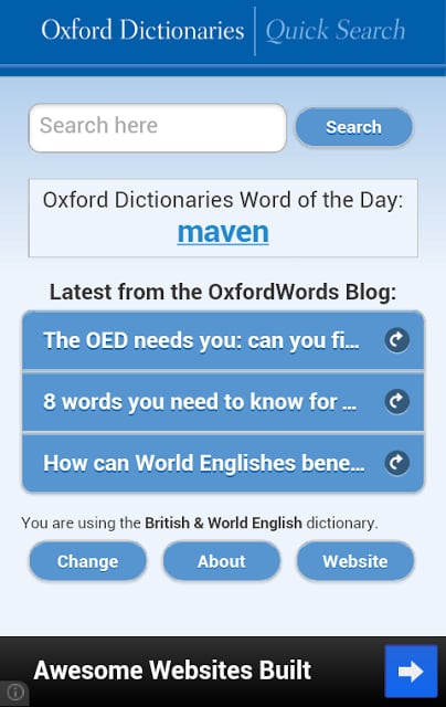 Oxford Dictionaries – Search截图6