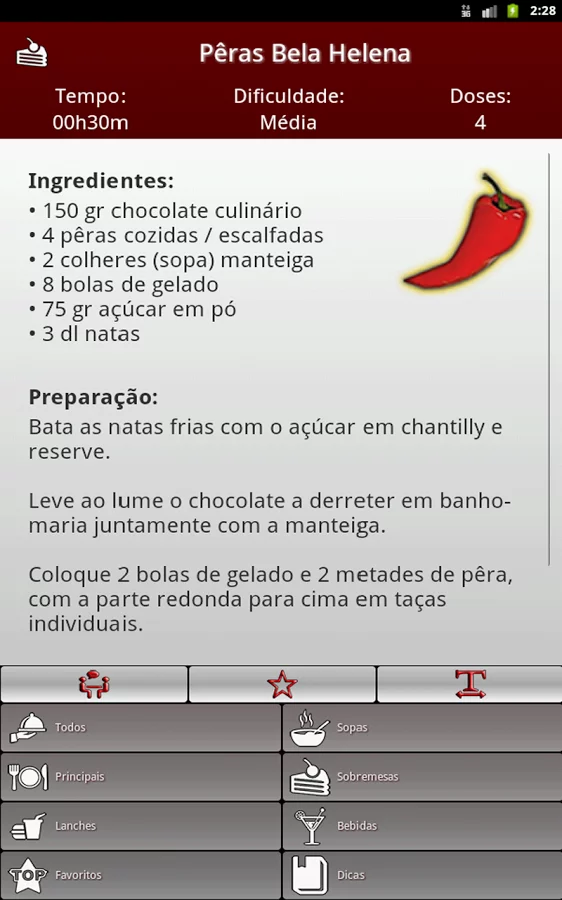 Receitas Afrodisíacas截图3