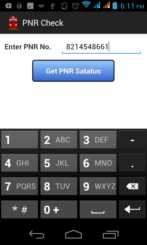 PNR Check截图1