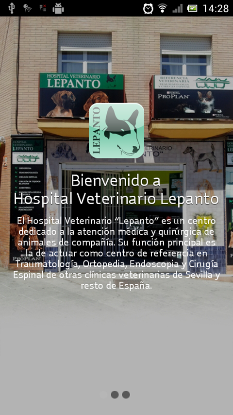 Hospital Veterinario Lepanto截图1