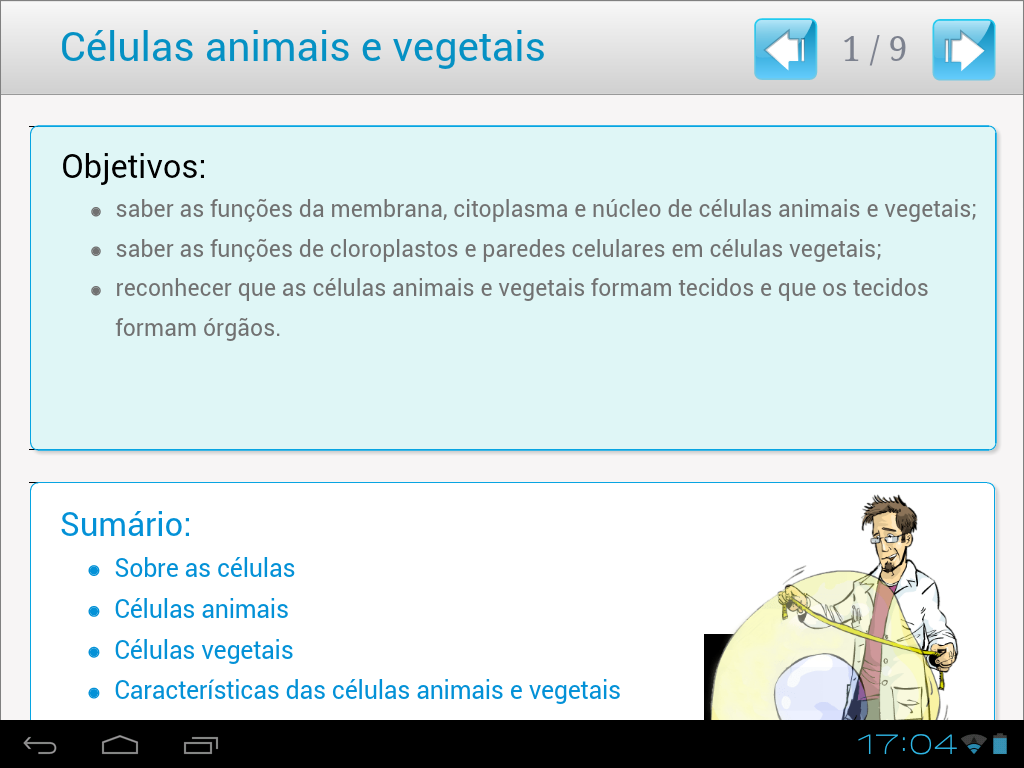 Células animais e vegetais截图1