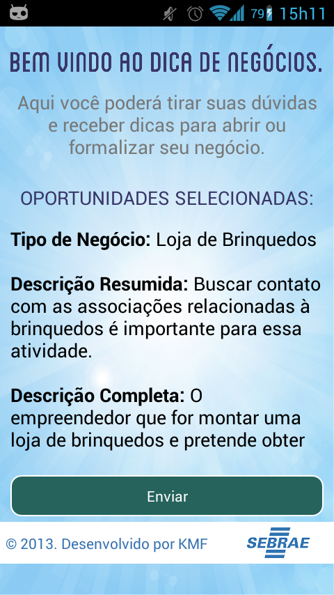 SEBRAE DICA DE NEGÓCIOS截图9