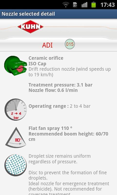 KUHN - Nozzle Configurator截图4