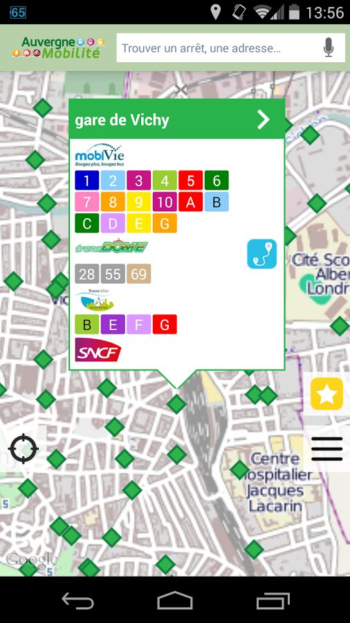 Auvergne Mobilité transports截图1