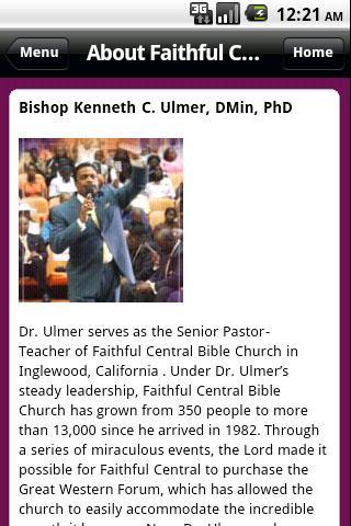 Faithful Central Bible Church截图2