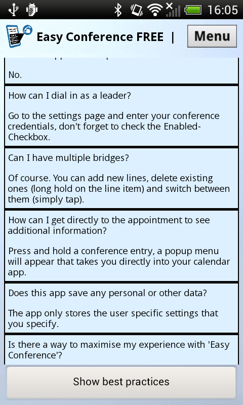 Easy Conference FREE截图3