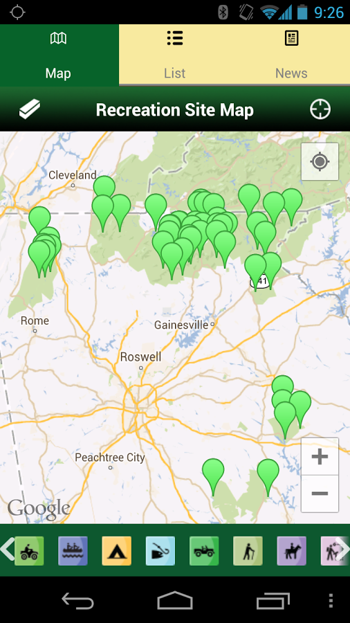 Chattahoochee-Oconee Forests截图9