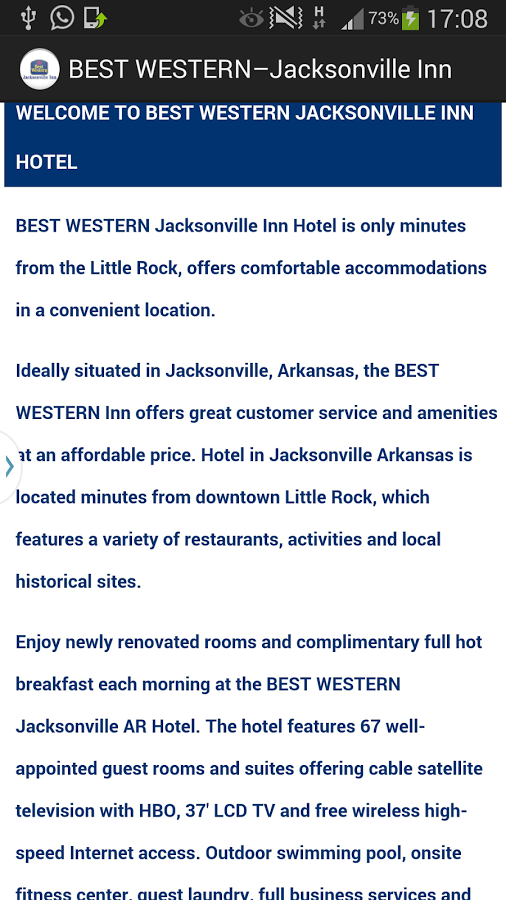 BEST WESTERN–Jacksonville Inn截图1