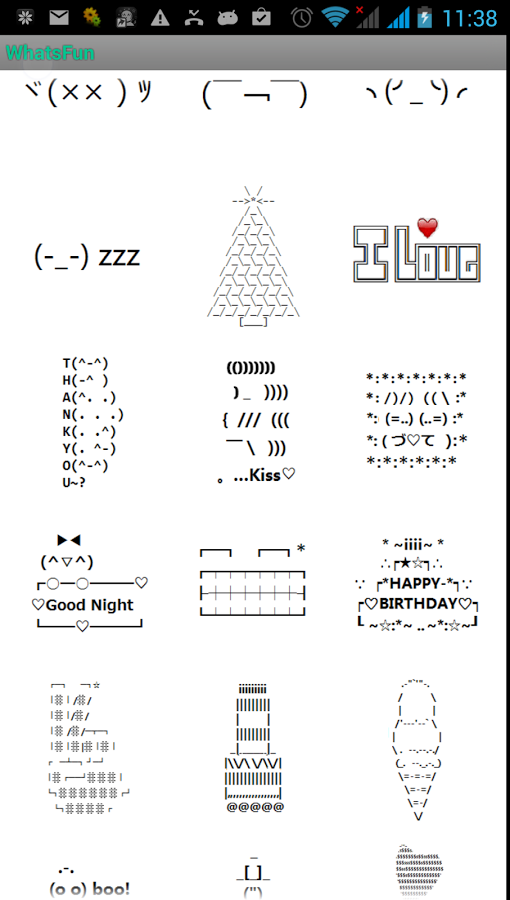 WhatsFun 2 smiley Imagenes截图5